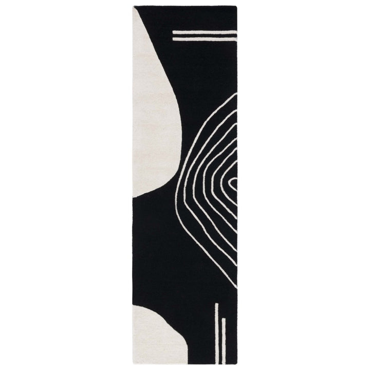 SAFAVIEH RD860Z Rodeo Drive Black / Ivory Image 1