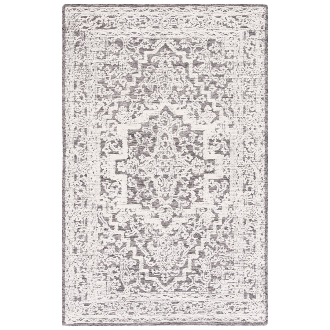 Safavieh ROS452G Roslyn Dark Grey / Ivory Image 1