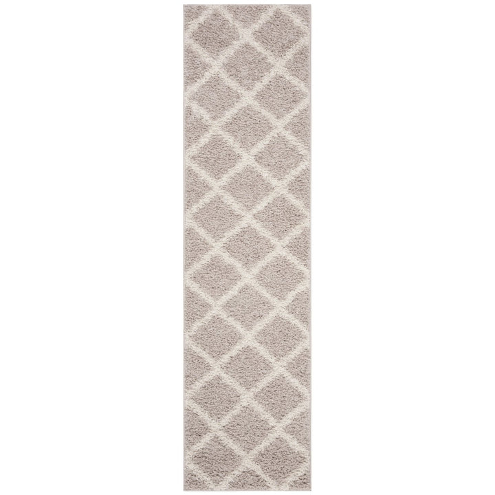 Safavieh SG169F  York Shag Light Grey / Ivory Image 1