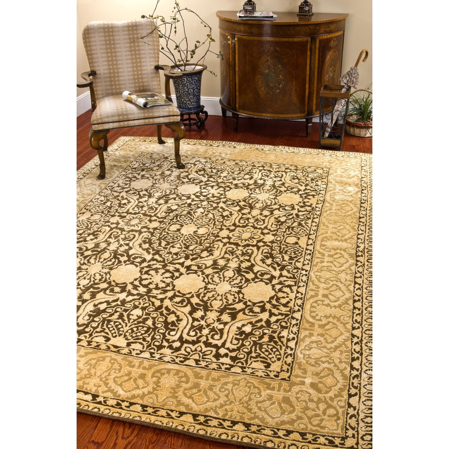 Safavieh SKR213F Silk Road Brown / Ivory Image 1