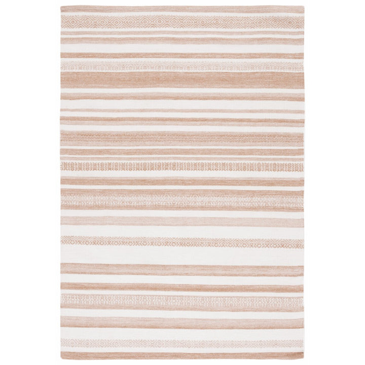 Safavieh STK428B Striped Kilim Beige / Ivory Image 1