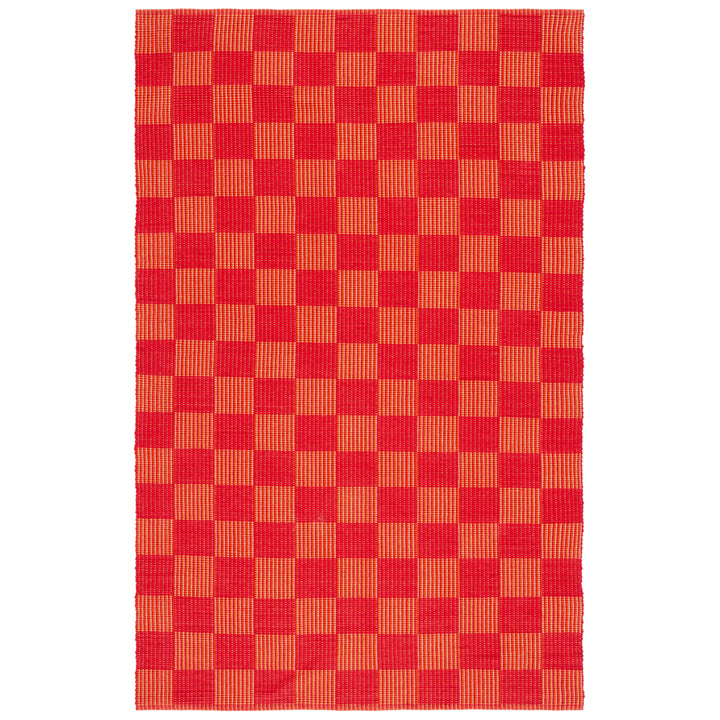 Safavieh STK801Q Striped Kilim Red / Rust Image 4
