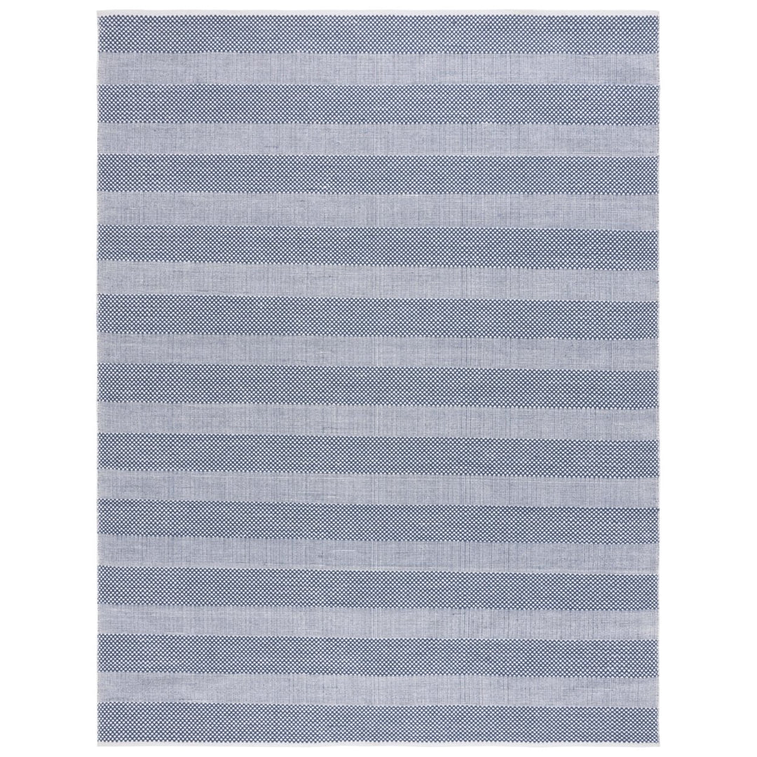 Safavieh STK802M Striped Kilim Ivory / Blue Image 1