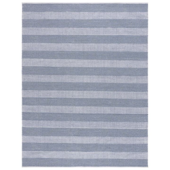 Safavieh STK802M Striped Kilim Ivory / Blue Image 1