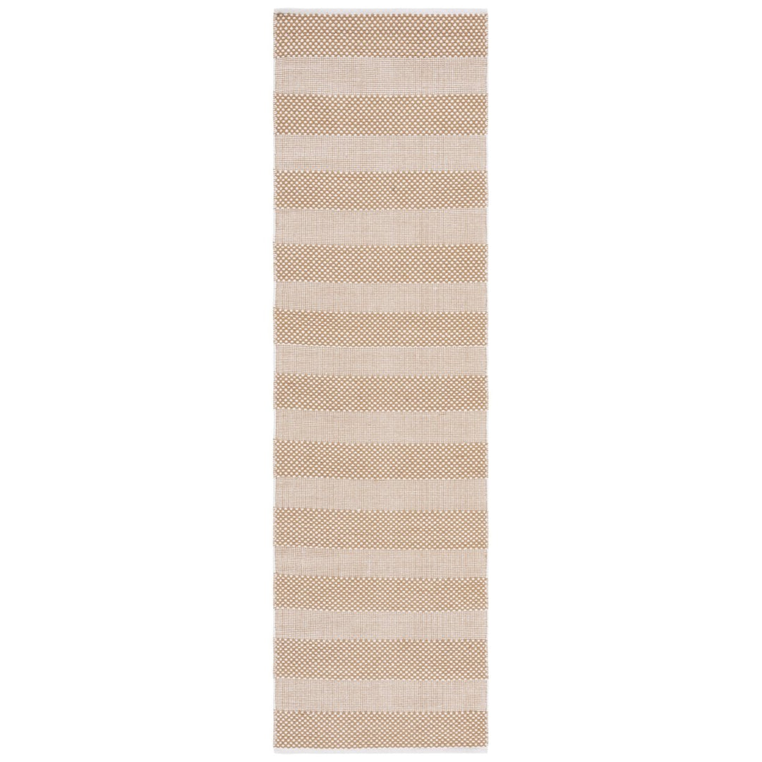 Safavieh STK802D Striped Kilim Ivory / Gold Image 1