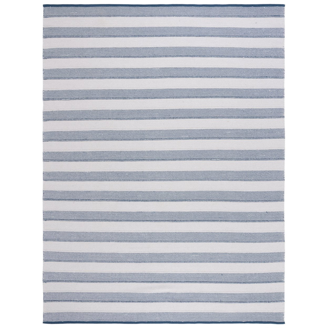 Safavieh STK803F Striped Kilim Grey / Blue Image 1