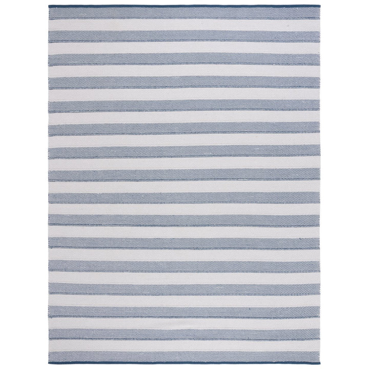 Safavieh STK803F Striped Kilim Grey / Blue Image 1