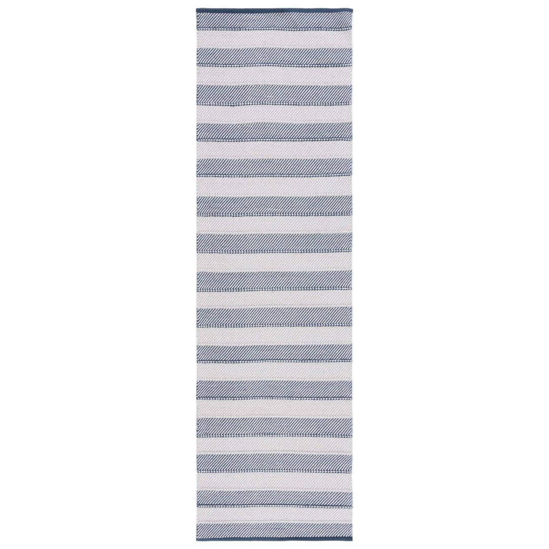 Safavieh STK803F Striped Kilim Grey / Blue Image 11