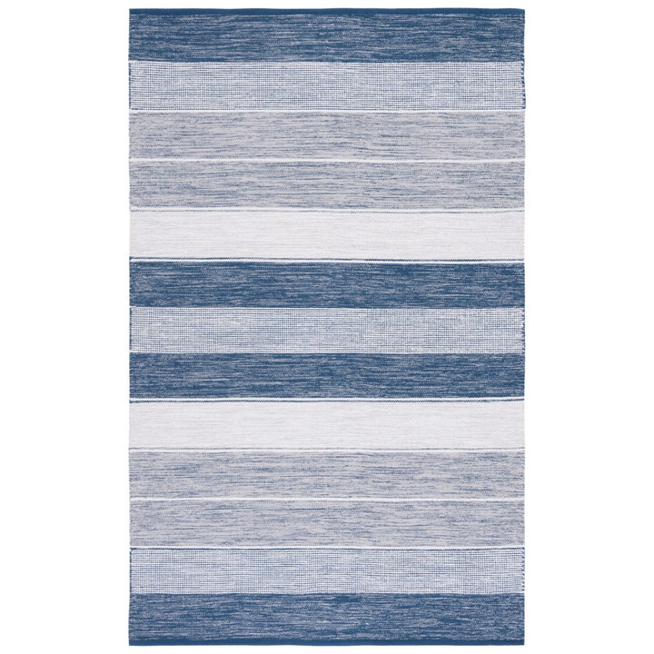 Safavieh STK804M Striped Kilim Grey / Blue Image 4