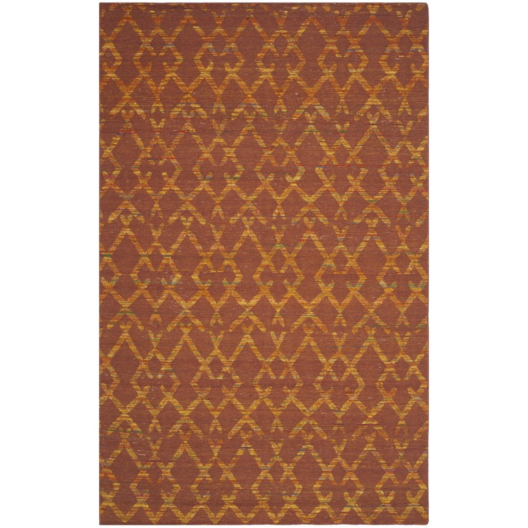 Safavieh STP211A Straw Patch Rust / Gold Image 1