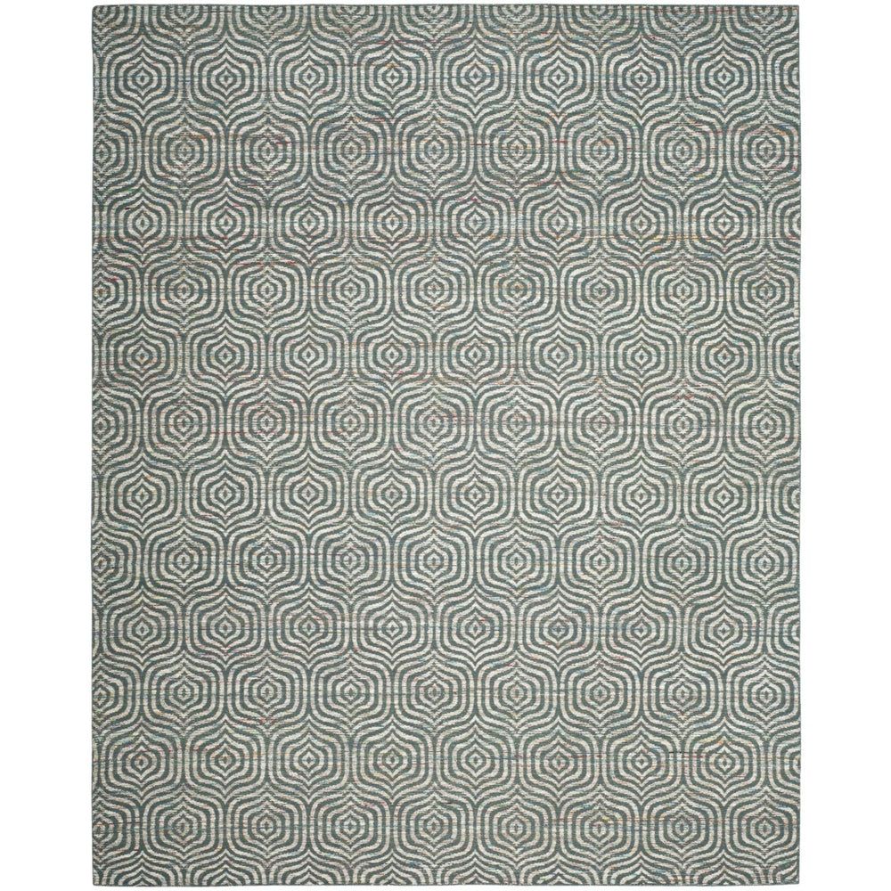 Safavieh STP212A Straw Patch Blue / Multi Image 2