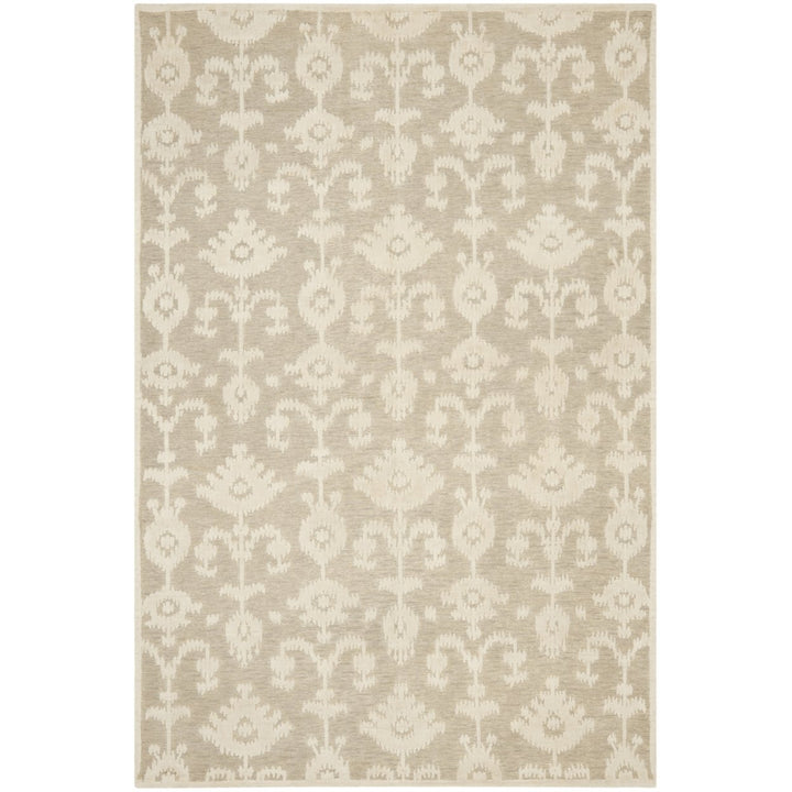 SAFAVIEH TB651A Tibetan Linen / Antique White Image 1