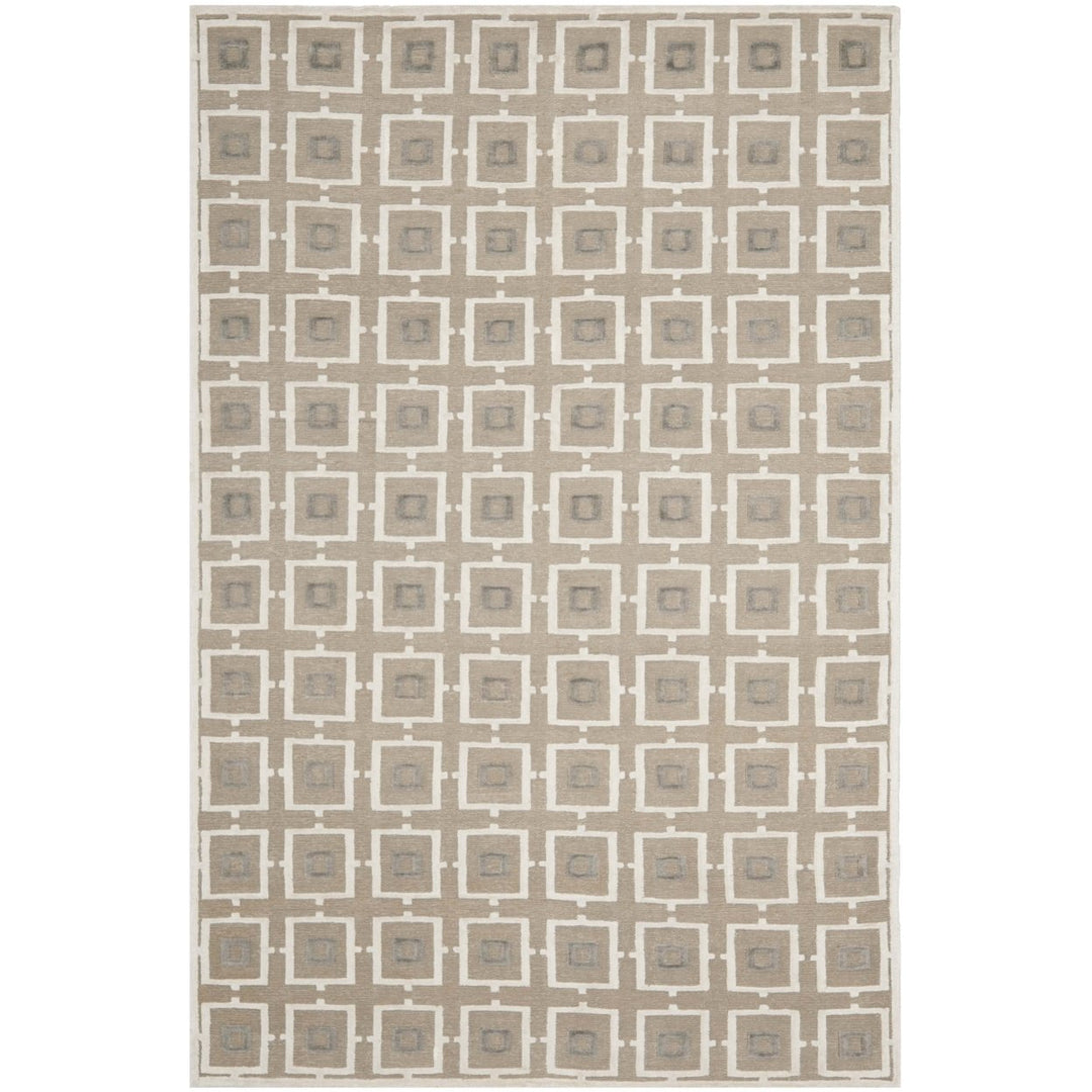 Safavieh TB652A Tibetan Buckwheat / Antique White Image 1