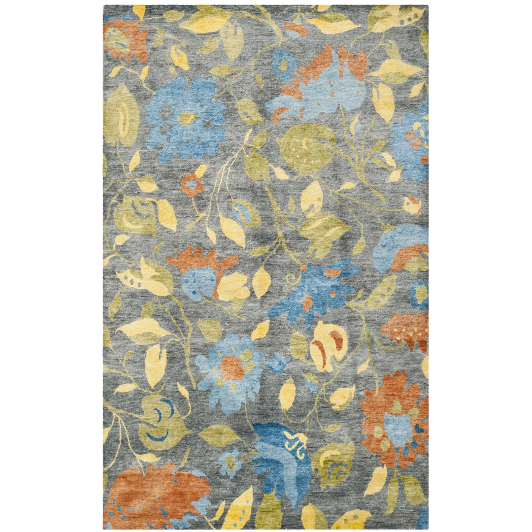 Safavieh TB839A Tibetan Blue / Multi Image 1