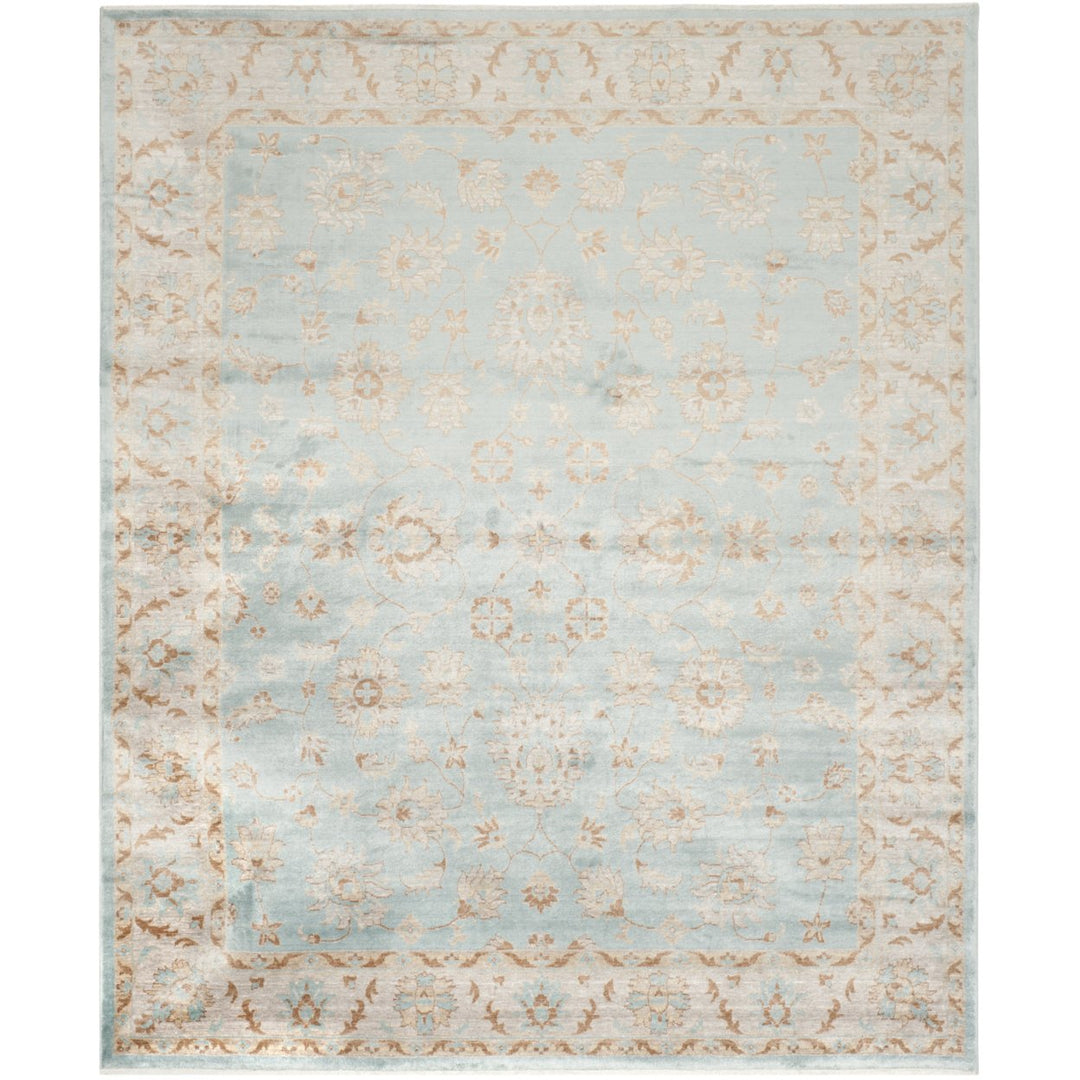 SAFAVIEH TIB536A Tibetan Light Blue / Ivory Image 1