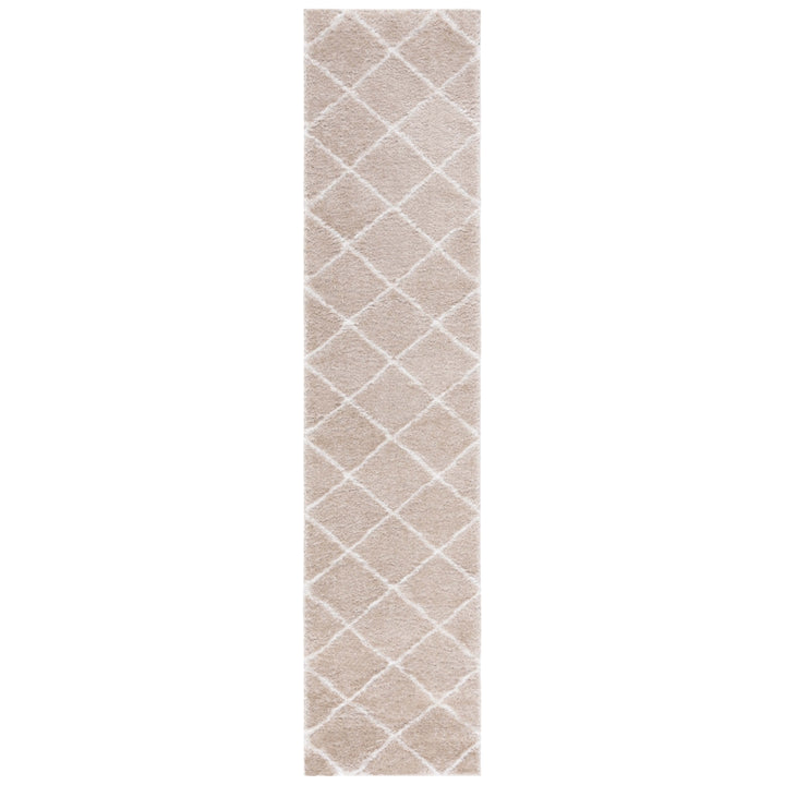 Safavieh THO676B Tahoe Shag Beige / White Image 9