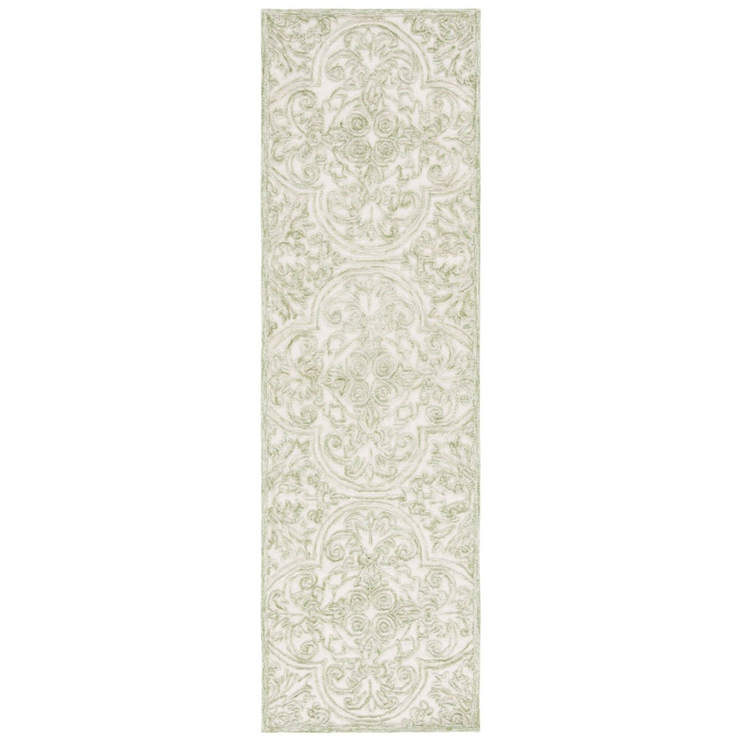 Safavieh TRC101Y Trace Ivory / Green Image 1