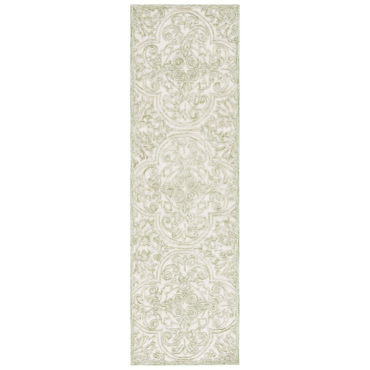 Safavieh TRC101Y Trace Ivory / Green Image 1