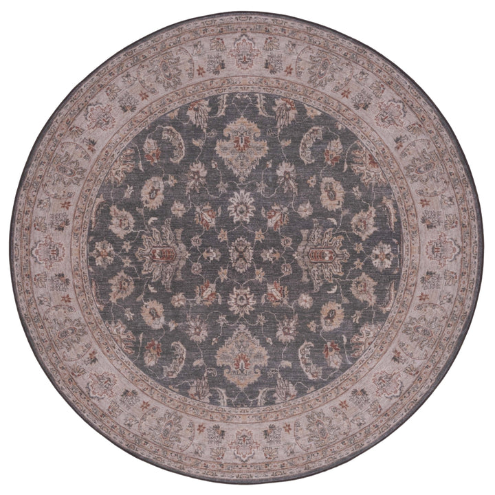 SAFAVIEH TSN111G Tucson Dark Grey / Beige Image 2