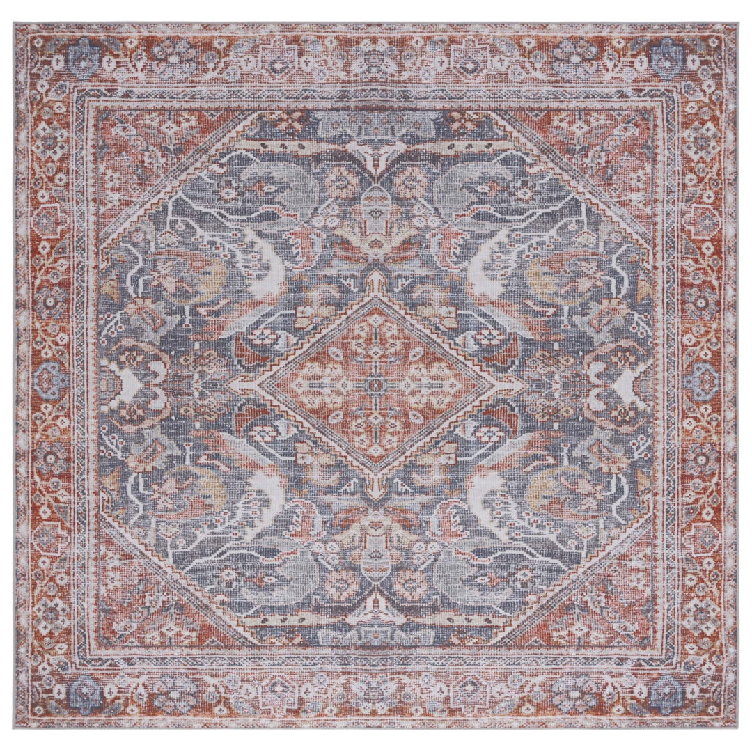 Safavieh TSN125F Tucson Grey / Rust Image 12