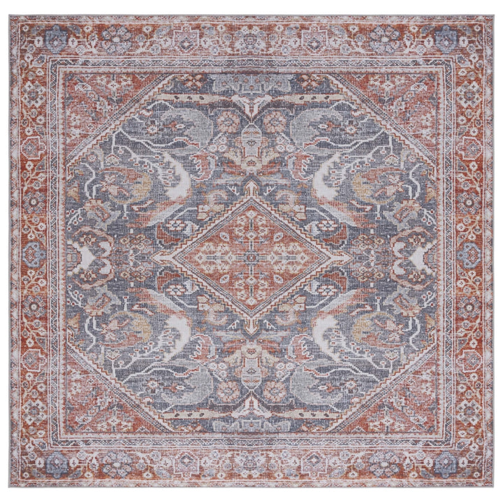 Safavieh TSN125F Tucson Grey / Rust Image 12