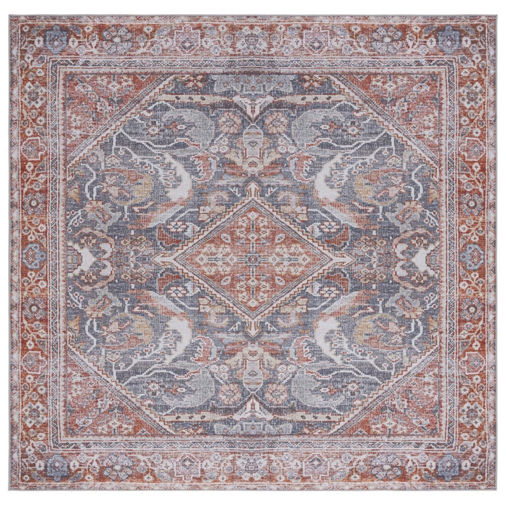 Safavieh TSN125F Tucson Grey / Rust Image 1