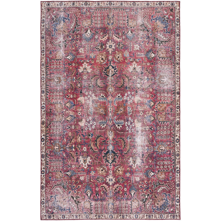 Safavieh TSN174Q Tucson Red / Beige Image 1