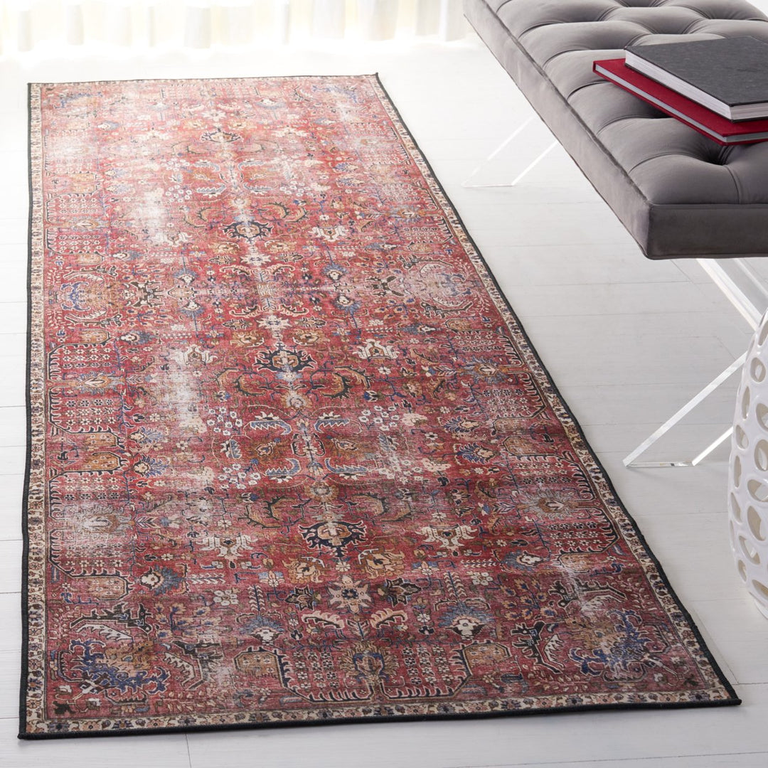 Safavieh TSN174Q Tucson Red / Beige Image 9