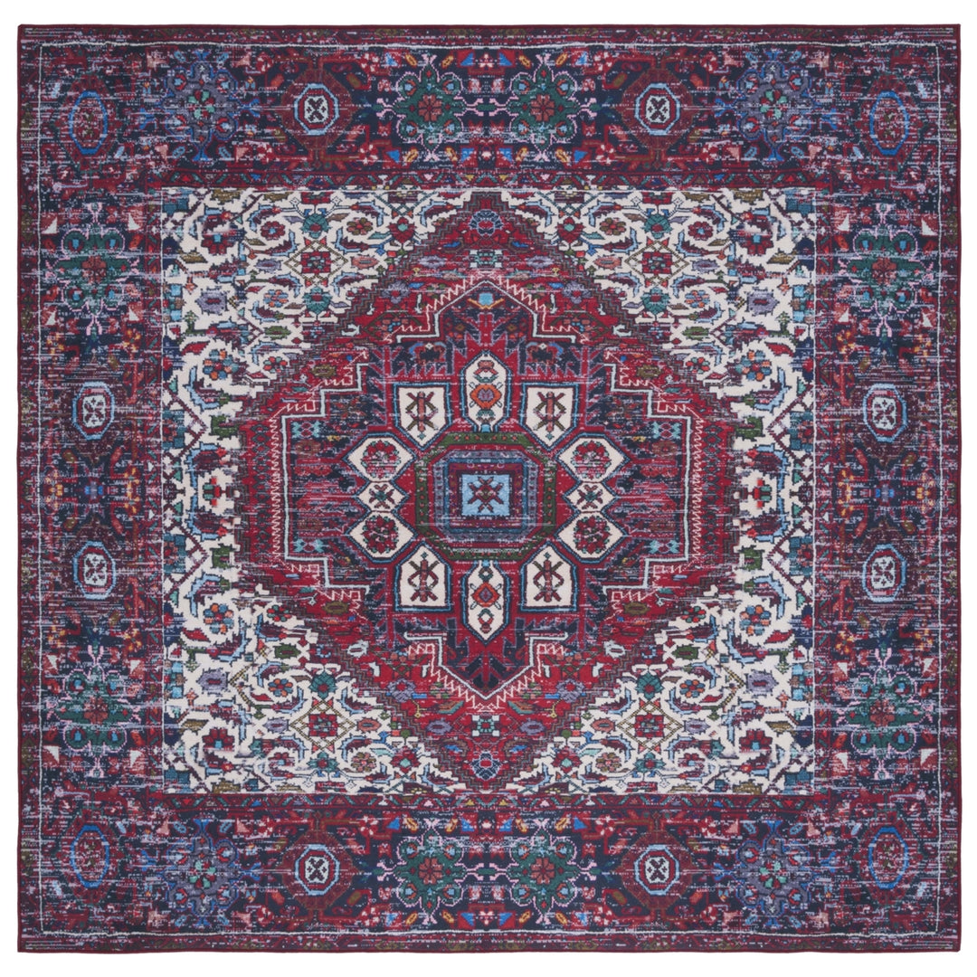 Safavieh TSN192Q Tucson Red / Blue Image 12