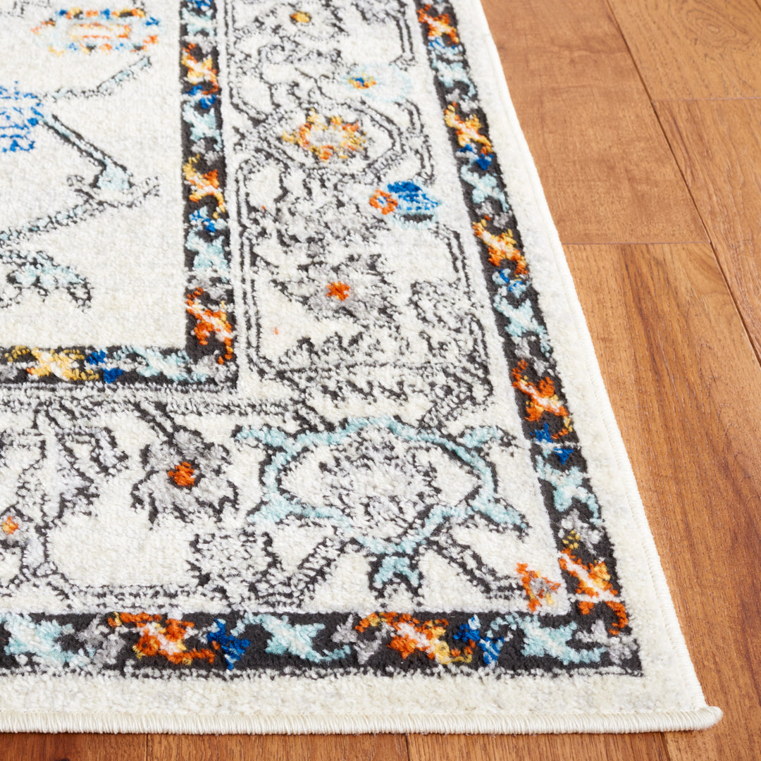 Safavieh TUL661A Tulum Ivory Grey / Blue Rust Image 3