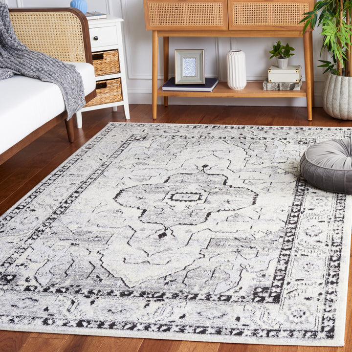 Safavieh TUL664A Tulum Ivory Grey / Charcoal Image 1