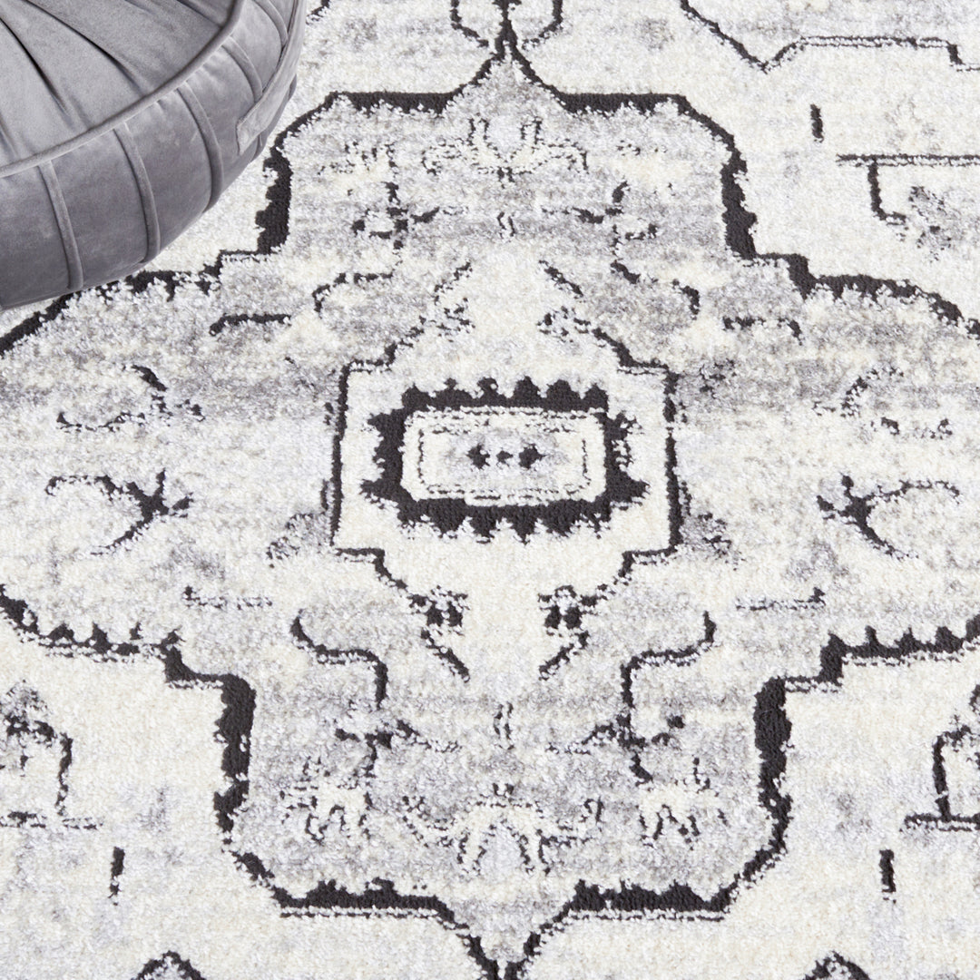 Safavieh TUL664A Tulum Ivory Grey / Charcoal Image 6