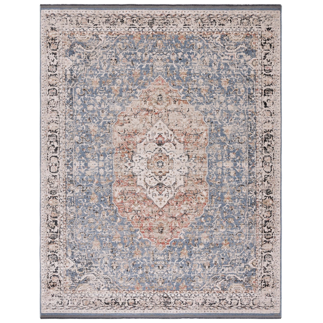 Safavieh VIV565M Vivaldi Blue / Rust Image 6