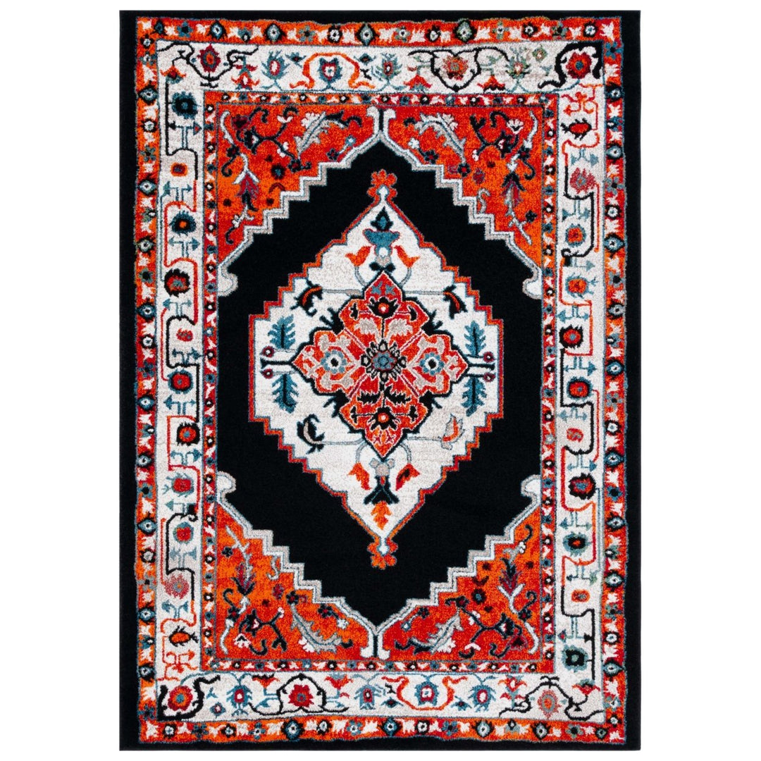 Safavieh VTH225P Vintage Hamadan Red / Black Image 1