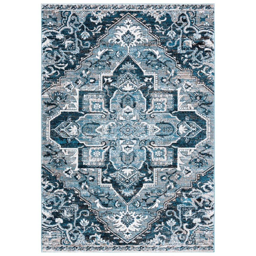 Safavieh VTH226J Vintage Hamadan Blue / Ivory Image 1