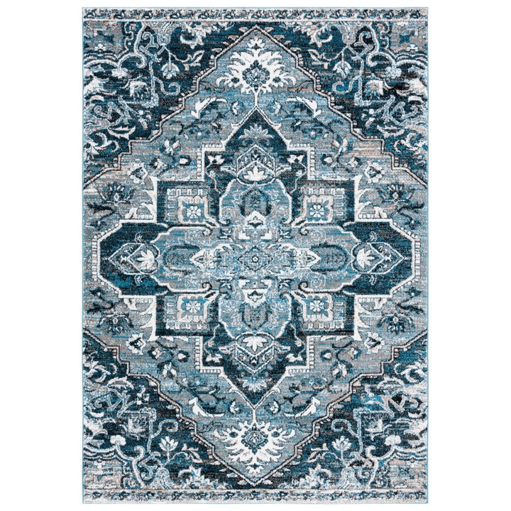 Safavieh VTH226J Vintage Hamadan Blue / Ivory Image 1