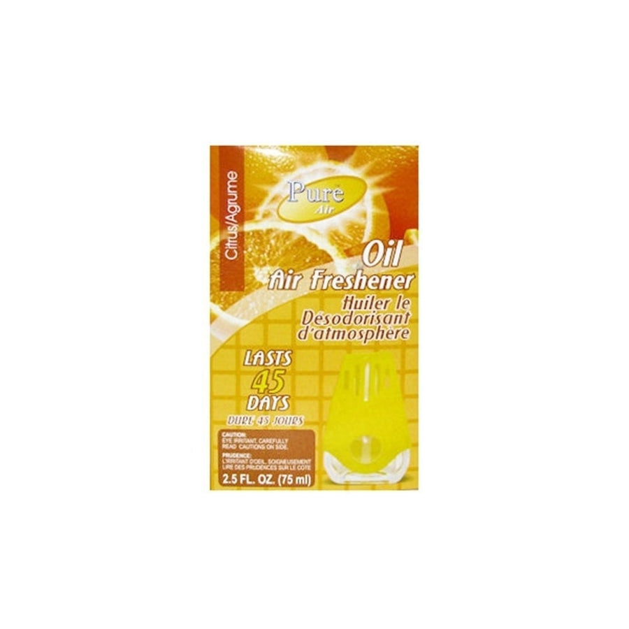 Pure Air- Citrus Oil Air Freshener (75ml) (Pack of 3) Image 1