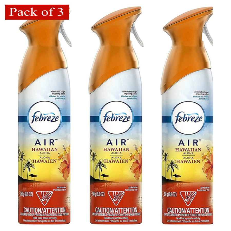 Febreze Air Freshener, Hawaiian Aloha, 8.8 Ounces - Pack of 3 Image 1