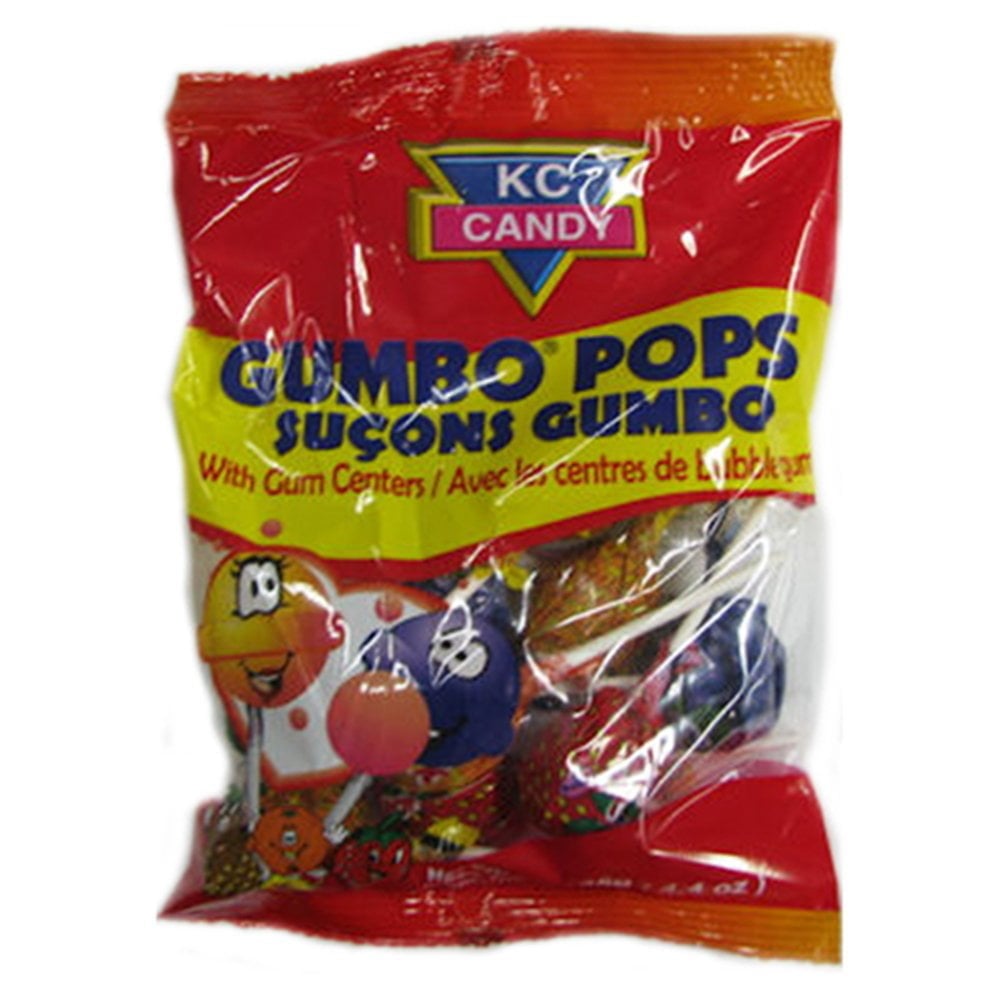 KC Candy- Gumbo Pops With Gum Centers 202027 Image 1