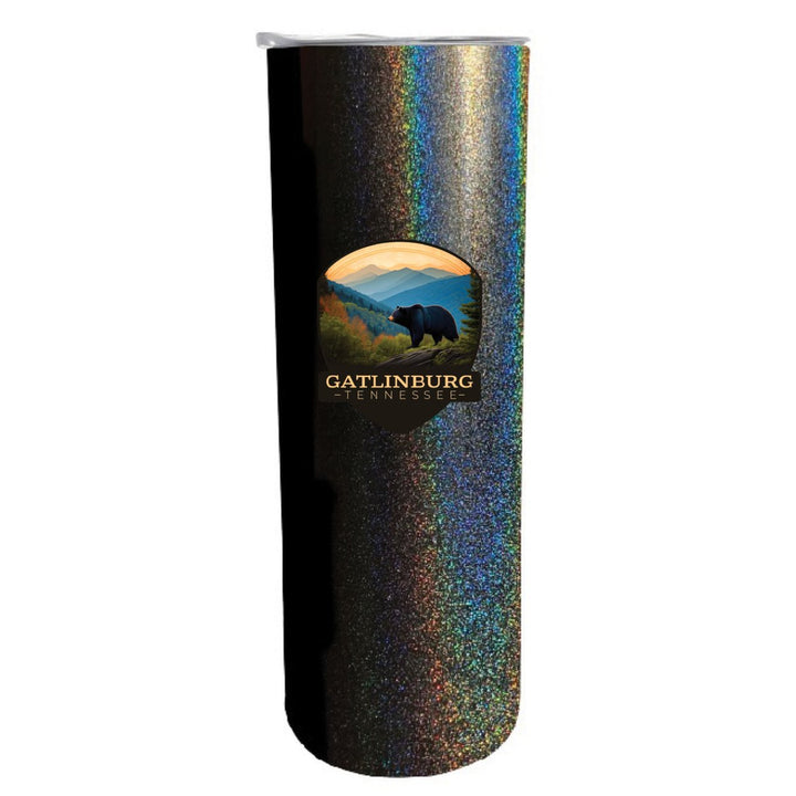 Gatlinburg Tennessee Souvenir 20 oz Insulated Stainless Steel Skinny Tumbler Image 1