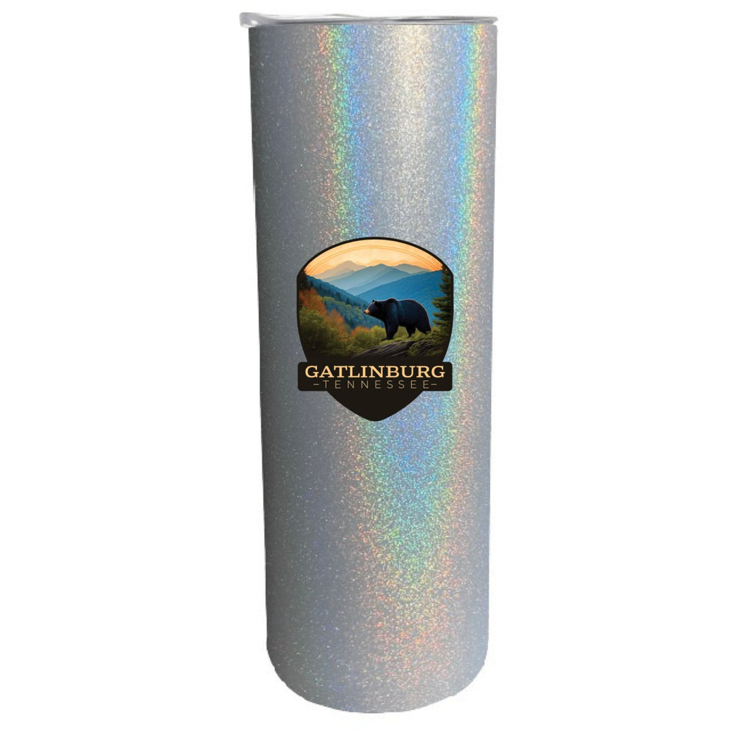 Gatlinburg Tennessee Souvenir 20 oz Insulated Stainless Steel Skinny Tumbler Image 1