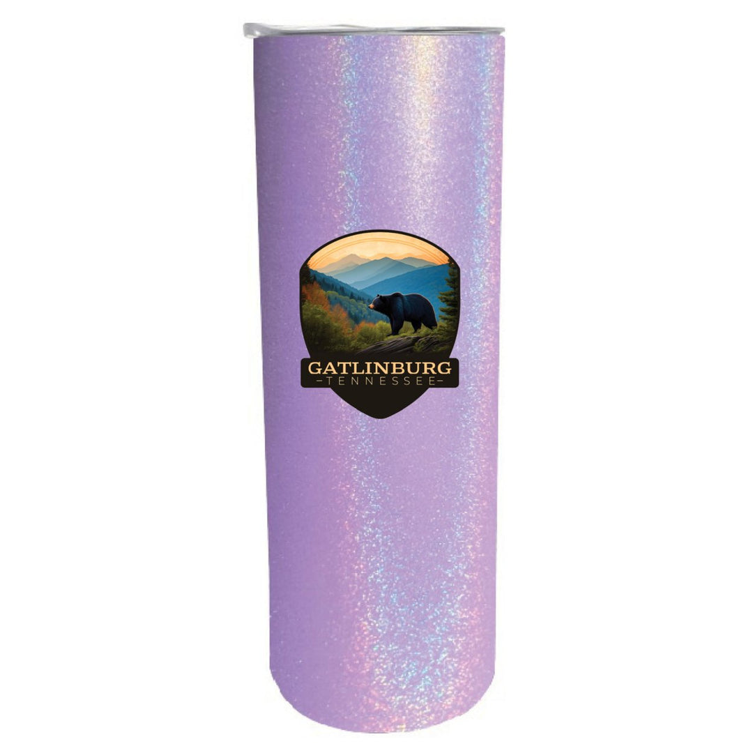 Gatlinburg Tennessee Souvenir 20 oz Insulated Stainless Steel Skinny Tumbler Image 1