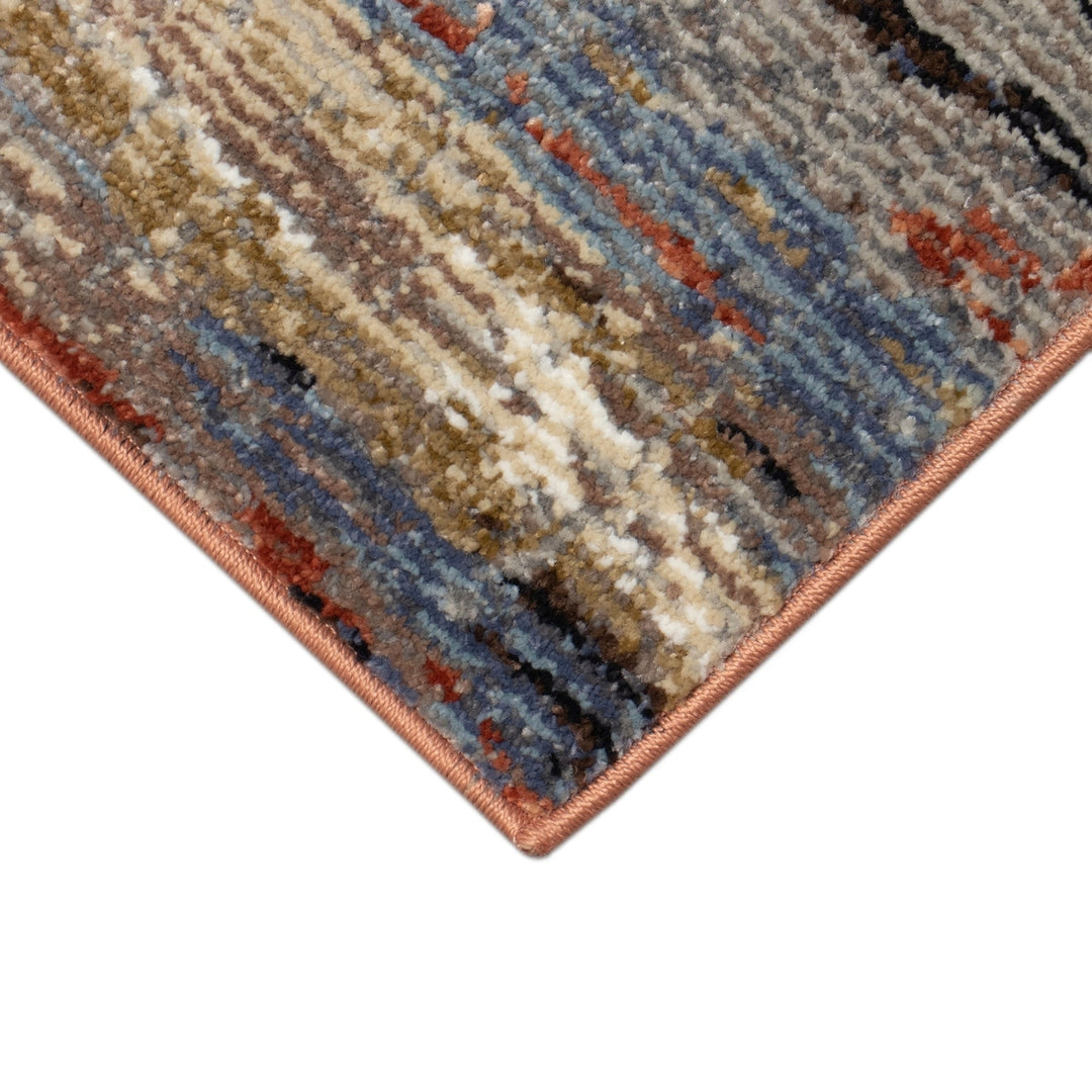 Liora Manne Ariana Brushstrokes Indoor Area Rug Earth Image 7