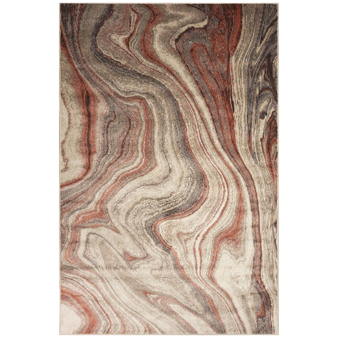 Liora Manne Ariana Marble Indoor Area Rug Warm Image 2