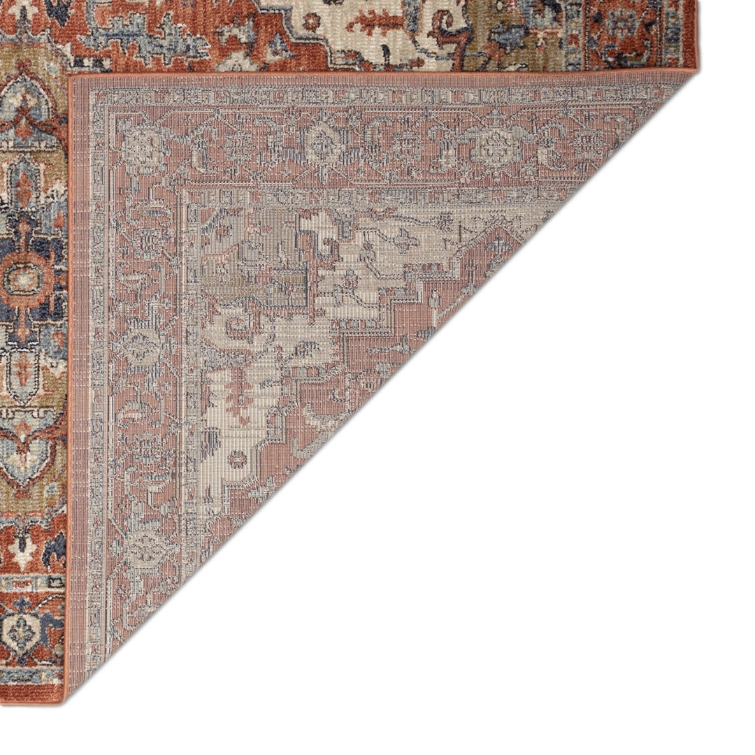 Liora Manne Ariana Heriz Indoor Area Rug Terracotta 100% Polypropylene 5x7 Image 5