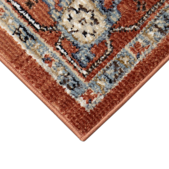 Liora Manne Ariana Heriz Indoor Area Rug Terracotta 100% Polypropylene 5x7 Image 7