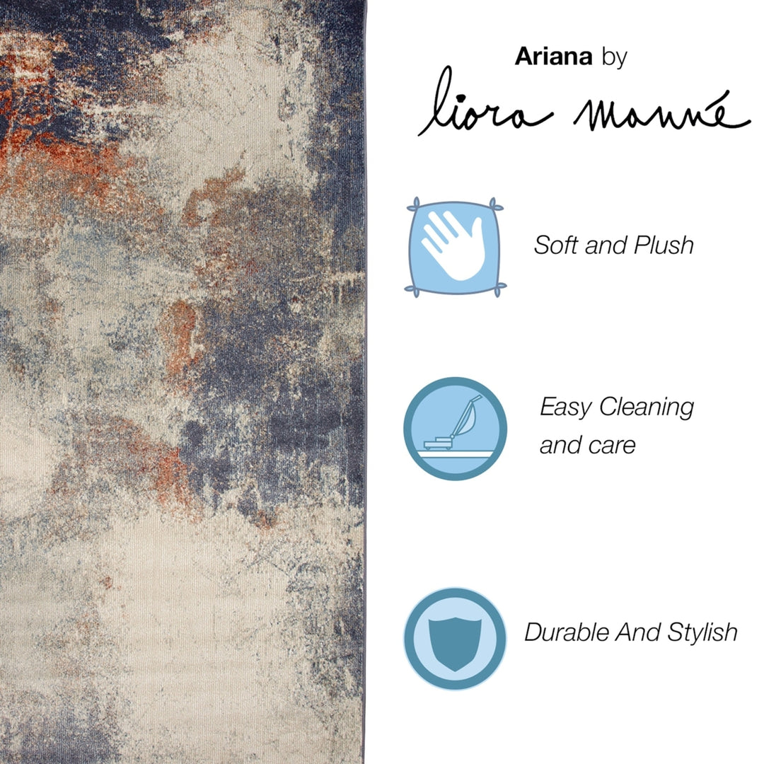 Liora Manne Ariana Mystic Indoor Area Rug Dusk Image 3