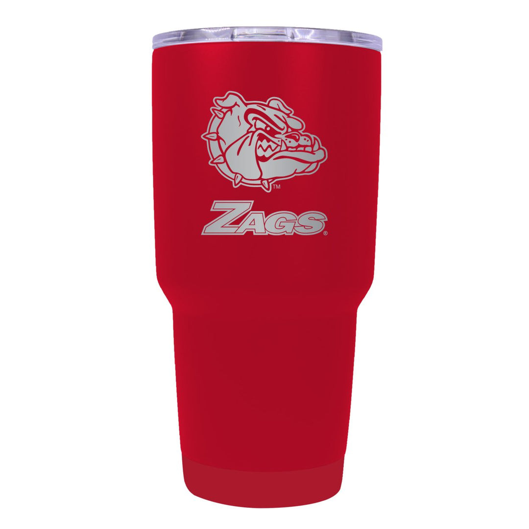 Gonzaga Bulldogs 24 oz Insulated Tumbler Etched - Choose Your Color Image 1