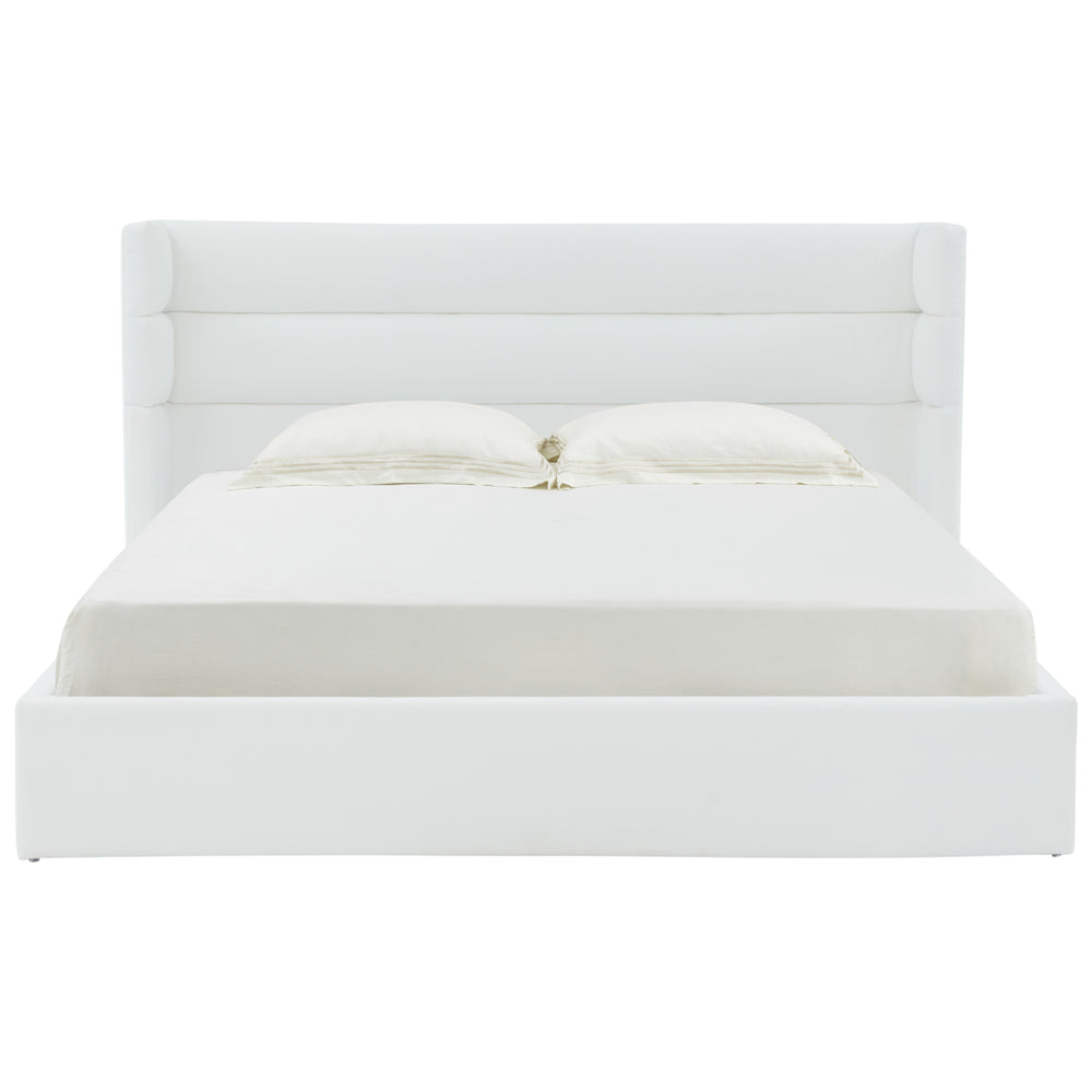 SAFAVIEH COUTURE OLIVIANNA LOW PROFILE BED Ivory Image 2