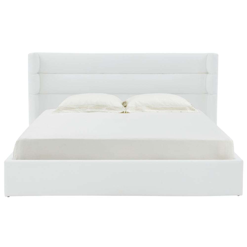 SAFAVIEH COUTURE OLIVIANNA LOW PROFILE BED Ivory Image 2